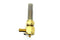 V-Twin Sifton Brass Hex Petcock 90 Left Hand Spigot with Nut - 35-0759