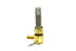 V-Twin Sifton Brass Hex Petcock 90 Left Hand Spigot with Nut - 35-0759