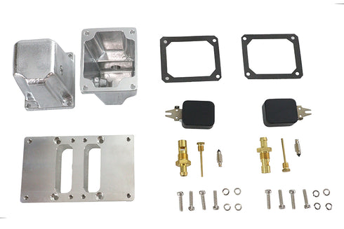 V-Twin inchL inch Series Dual Carburetor Bowl Kit - 35-0788