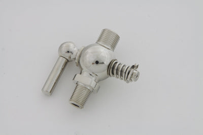 V-Twin Replica Petcock Nickel Plated - 35-0882