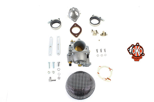 V-Twin 47mm OKO Shorty Carburetor Kit Alloy - 35-0888