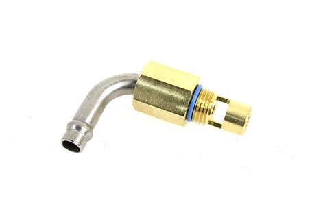 S&S Cycle Super inchE inch Needle Seat with Elbow - 35-0924