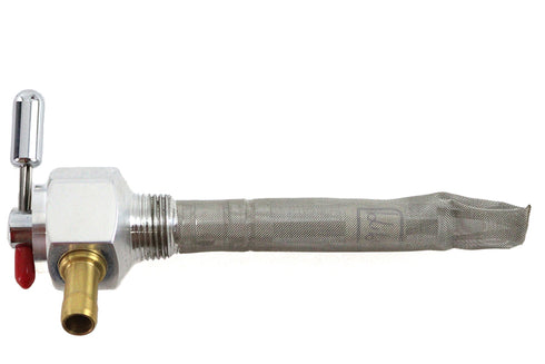 V-Twin OKO 3/8 inch NPT Hex Petcock Polished - 35-0979