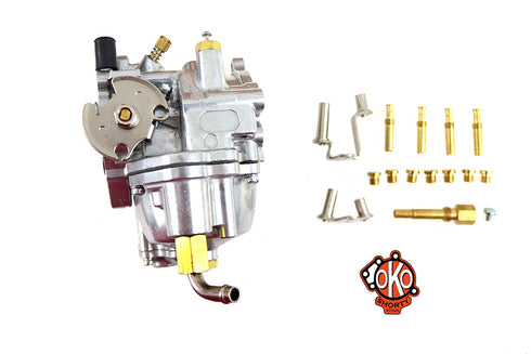 V-Twin OKO Performance Shorty 47mm Carburetor Polished - 35-0992