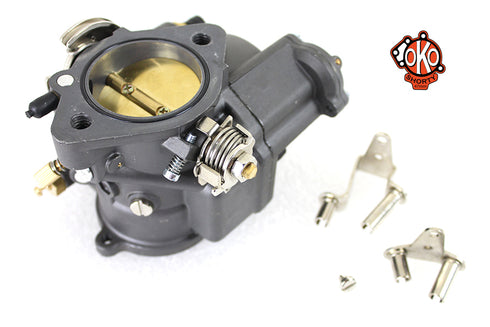 V-Twin OKO Performance 1-7/8 inch Shorty Carburetor Dark Grey - 35-0994