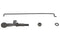 V-Twin Replica Parkerized Carburetor Choke Rod Kit - 35-1080