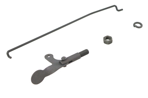V-Twin Replica Parkerized Carburetor Choke Rod Kit - 35-1080