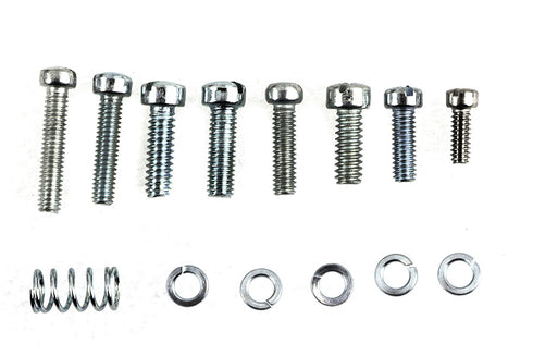 V-Twin Linkert Throttle Lever Replacement Screw and Spring Kit Zinc - 35-1388