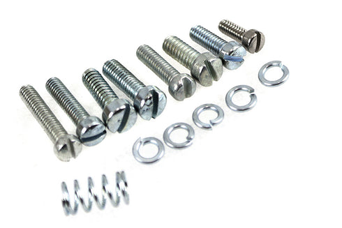 V-Twin Linkert Throttle Lever Replacement Screw and Spring Kit Zinc - 35-1388