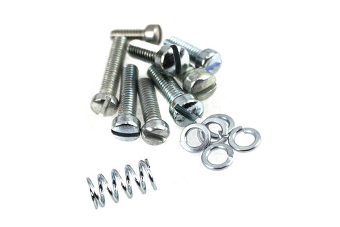 V-Twin Linkert Throttle Lever Replacement Screw and Spring Kit Zinc - 35-1388