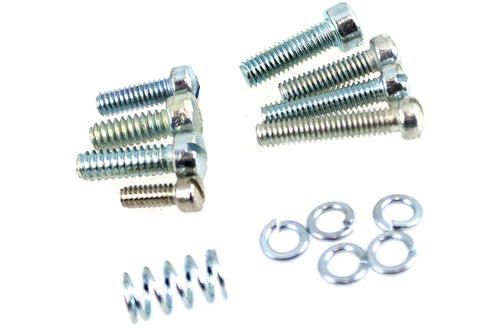 V-Twin Linkert Throttle Lever Replacement Screw and Spring Kit Zinc - 35-1388