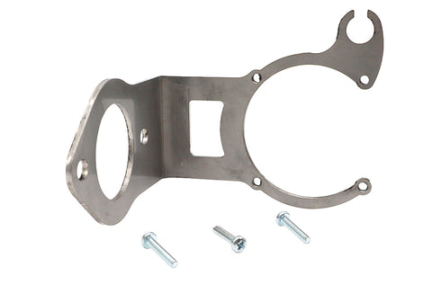 V-Twin CV Carburetor Mount Bracket Natural Stainless Steel - 35-1666