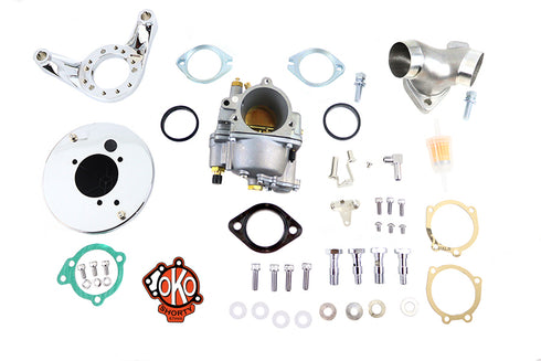 V-Twin OKO Performance 1-7/8 inch Shorty Carburetor Kit - 35-1714