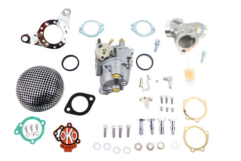 V-Twin OKO Performance 1-7/8 inch Shorty Carburetor Kit - 35-1714