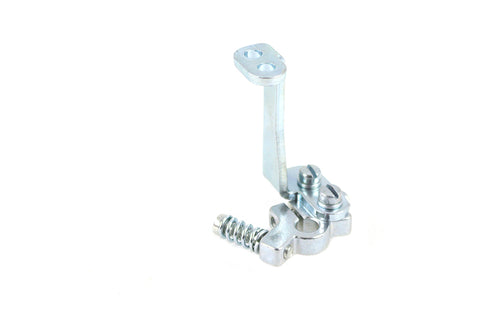 V-Twin Replica Carburetor Throttle Lever with Arm Cadmium Plated - 35-1769