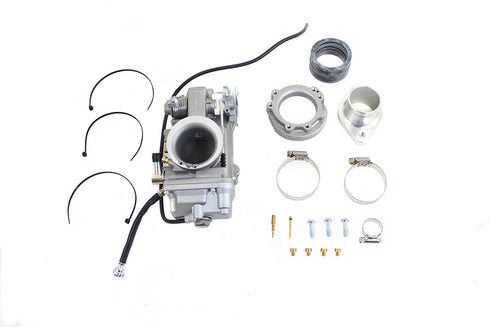 V-Twin OKO 42mm Flat Side Carburetor Kit - 35-1880