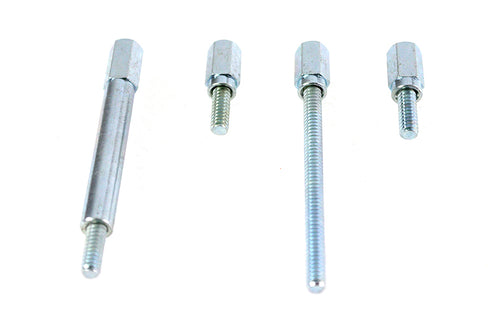 V-Twin Shorty Float Bowl Screw Set Zinc - 35-2449