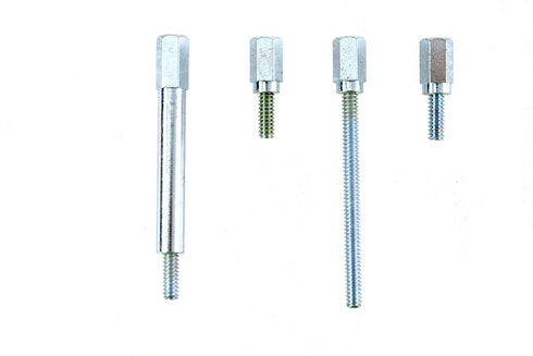 V-Twin Shorty Float Bowl Screw Set Zinc - 35-2449