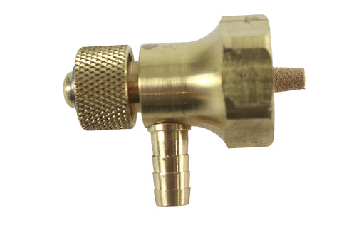 V-Twin OKO 22mm Rotary 90 Petcock Brass - 35-2482