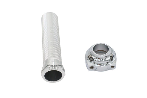 V-Twin Anderson Twist Grip Assembly Chrome - 35-3007