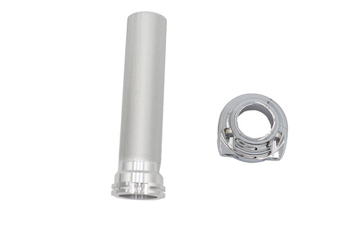 V-Twin Anderson Twist Grip Assembly Chrome - 35-3007