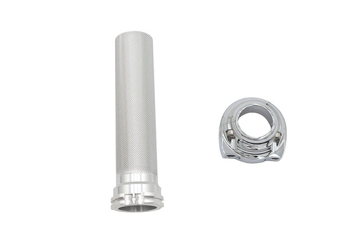V-Twin Anderson Twist Grip Assembly Chrome - 35-3008