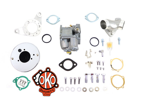 V-Twin OKO Performance 1-7/8 inch Shorty Carburetor Kit - 35-3175