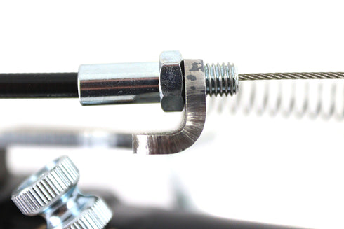 V-Twin Throttle Cable Sleeve 1/4 inch-28 Zinc - 35-4564