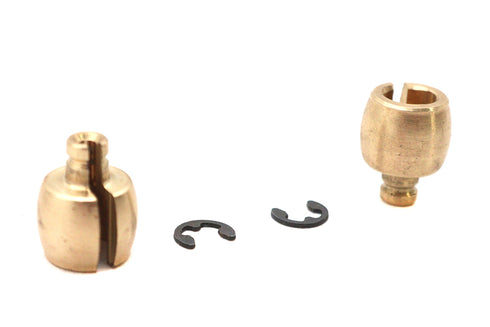 V-Twin Gear Head Twist Grip Cable Guides - 35-6013