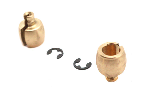 V-Twin Gear Head Twist Grip Cable Guides - 35-6013