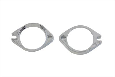 V-Twin Intake Manifold Flange Set Chrome - 35-8027