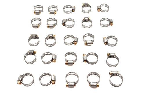 V-Twin Stainless Steel Oil Line Hose Clamp - 35-8031