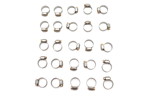 V-Twin Stainless Steel Oil Line Hose Clamp - 35-8031