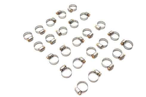 V-Twin Stainless Steel Oil Line Hose Clamp - 35-8031