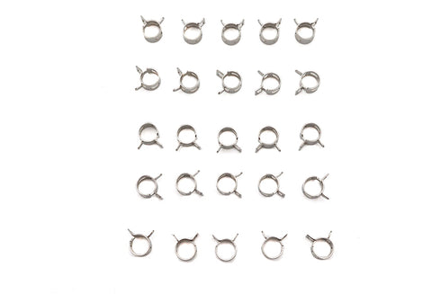 V-Twin Nickel Plated Oil Line Hose Clamp - 35-8036