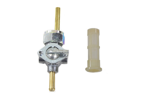 V-Twin Petcock Straight Outlet with Nut Alloy - 35-9190