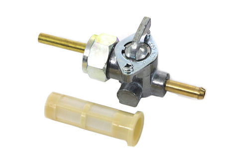 V-Twin Petcock Straight Outlet with Nut Alloy - 35-9190