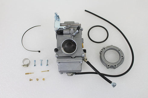 V-Twin OKO 42mm Flatslide Carburetor Natural - 35-9342
