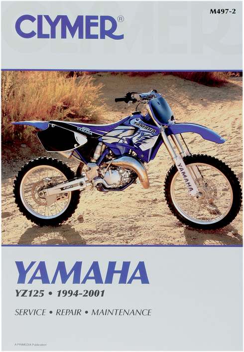 CLYMER Manual - Yamaha - YZ125 CM4972