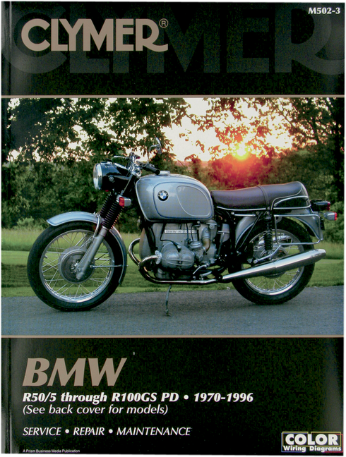CLYMER Manual - BMW - R-Series CM5023