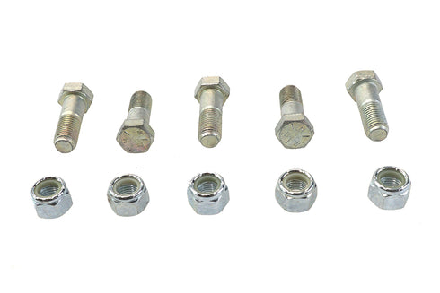 Colony Sprocket Bolt and Nut Kit Zinc Plated - 3591-10