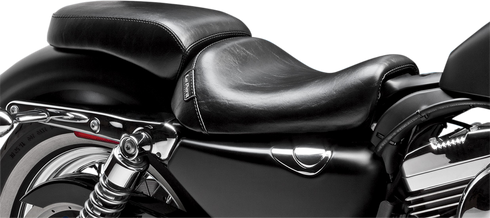 LE PERA Bare Bones Pillion Pad - Smooth - Black - XL '04-'22 LF-006P