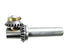V-Twin Gear Head Twist Grip Assembly - 36-0000