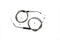 V-Twin Stainless Steel Throttle and Idle Cable Set - 36-0114