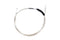 V-Twin 70-1/2 inch Braided Stainless Steel Clutch Cable - 36-0518