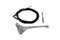 V-Twin Chrome Brake Handle Cable Kit - 36-0577