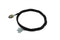 V-Twin 54-1/2 inch Black Speedometer Cable - 36-0600