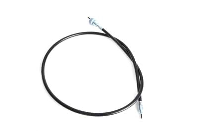 V-Twin 40 inch Black Speedometer Cable - 36-0606