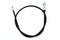 V-Twin 39-1/2 inch Black Speedometer Cable - 36-0607