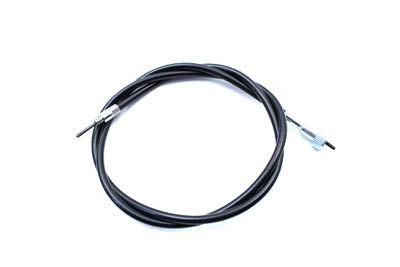 V-Twin 49 inch Black Speedometer Cable - 36-0608